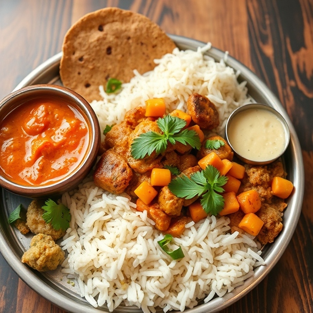 Vegetarian Indian cuisine